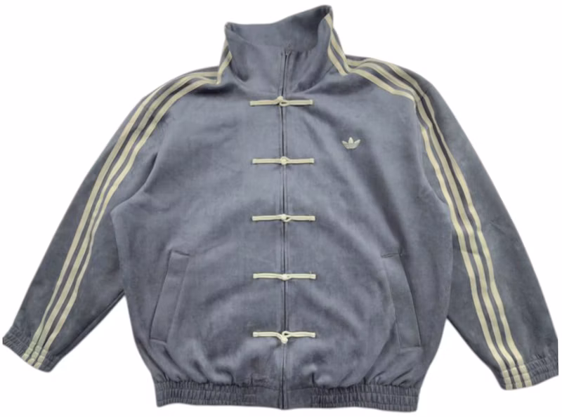 adidas CTT Chinese Track Top 3.1 Gender Neutral Jacket Grey Blue