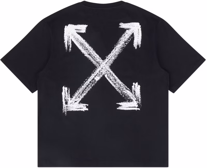 OFF-WHITE Chalk Arrow Skate Fit Tee Black