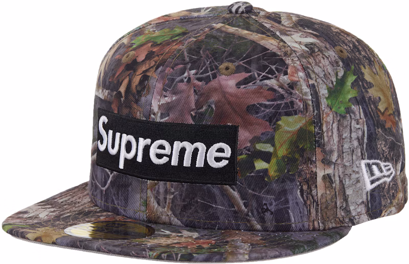 Supreme Ghostface Box Logo New Era 59Fifty Cap Camo