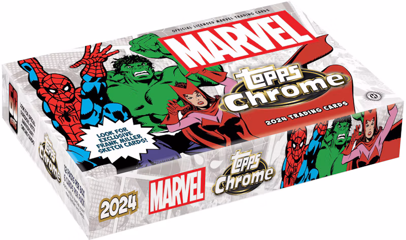 2024 Topps Marvel Chrome Hobby Box