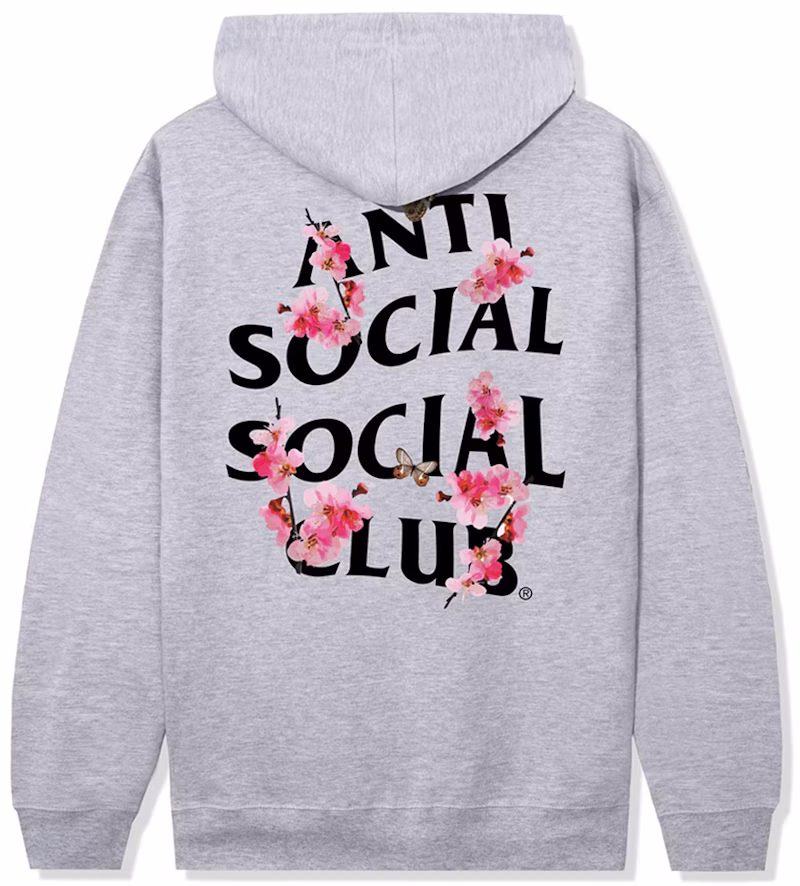 Anti Social Social Club Kkotch Hoodie Grey