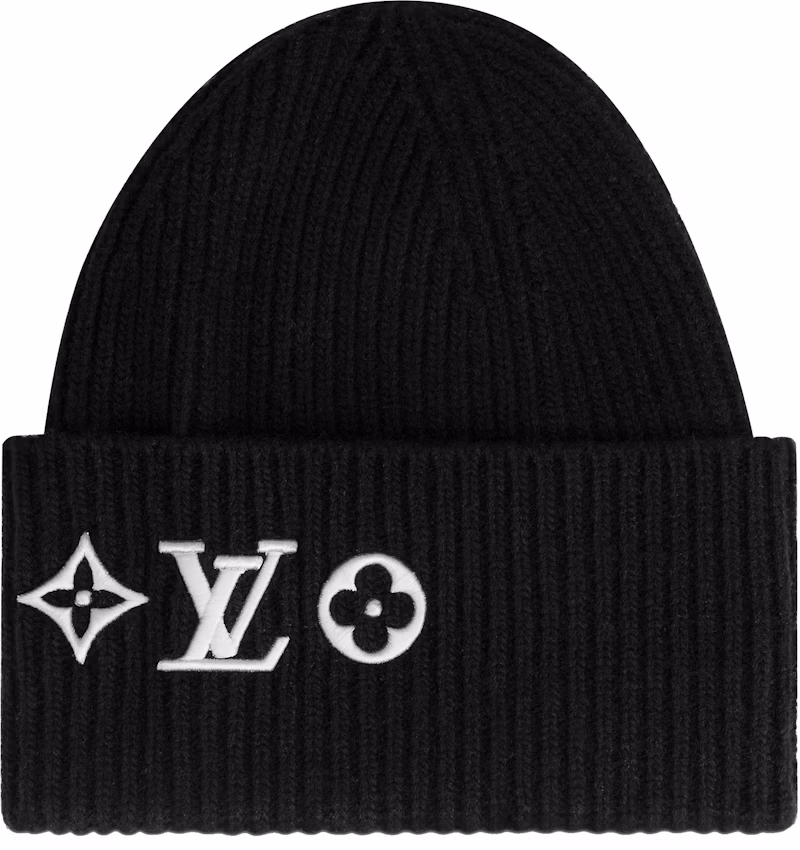 Louis Vuitton LV Headline Beanie Black