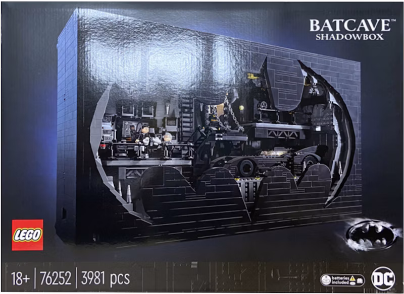 LEGO Batcave Shadow Box Set 76252