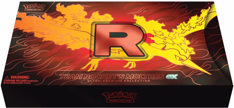 2025 Pokémon Team Rocket Moltres ex Ultra-Premium Collection