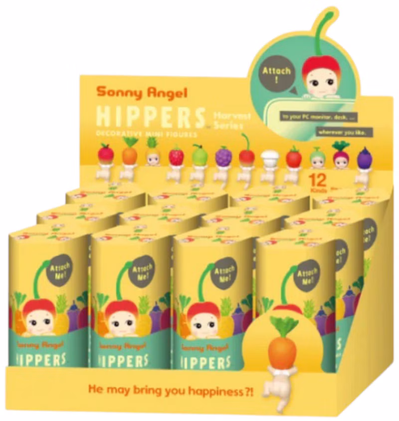 Sonny Angel Hippers Decorative Harvest Series Sealed Case (12 Blind Box)