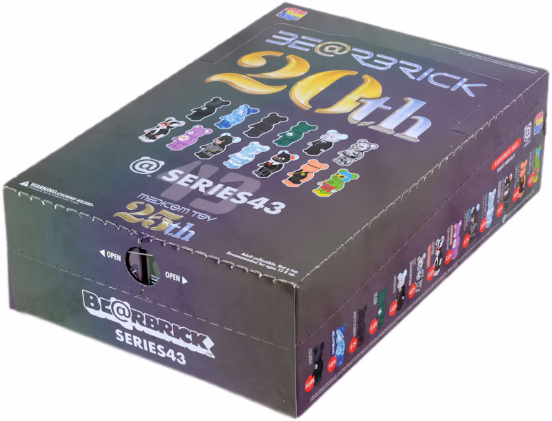 Bearbrick Series 43 Sealed Case 100% (24 Blind Boxes)
