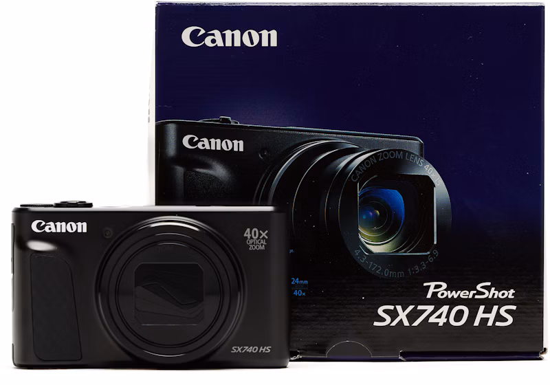 Canon PowerShot SX740 HS 20.3-Megapixel Digital Camera 2955C001 Black