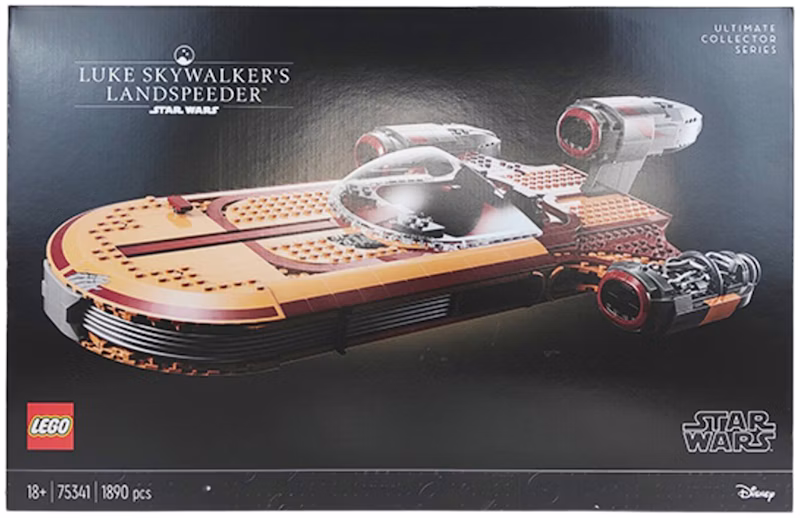 LEGO Star Wars Ultimate Collector Series Luke Skywalker's Landspeeder Set 75341