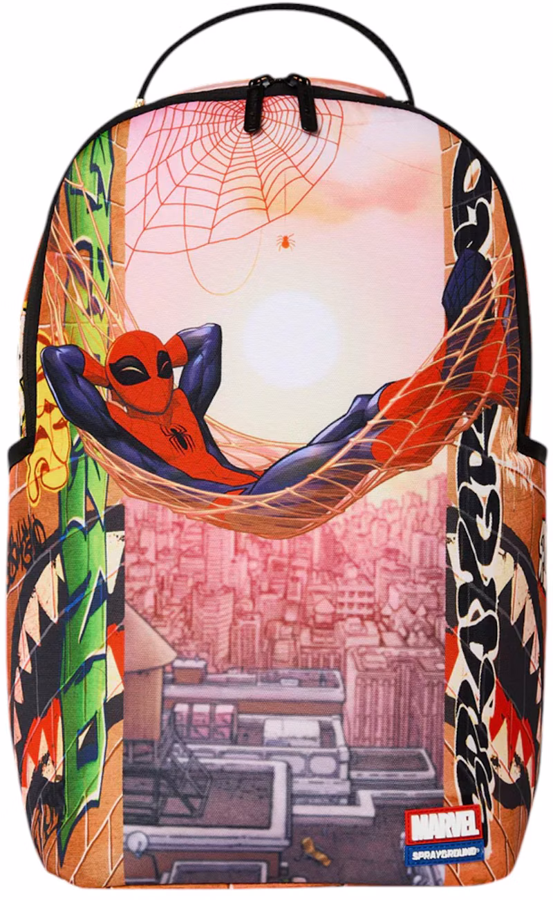 Sprayground Marvel Spiderman Chillin Backpack Multicolor