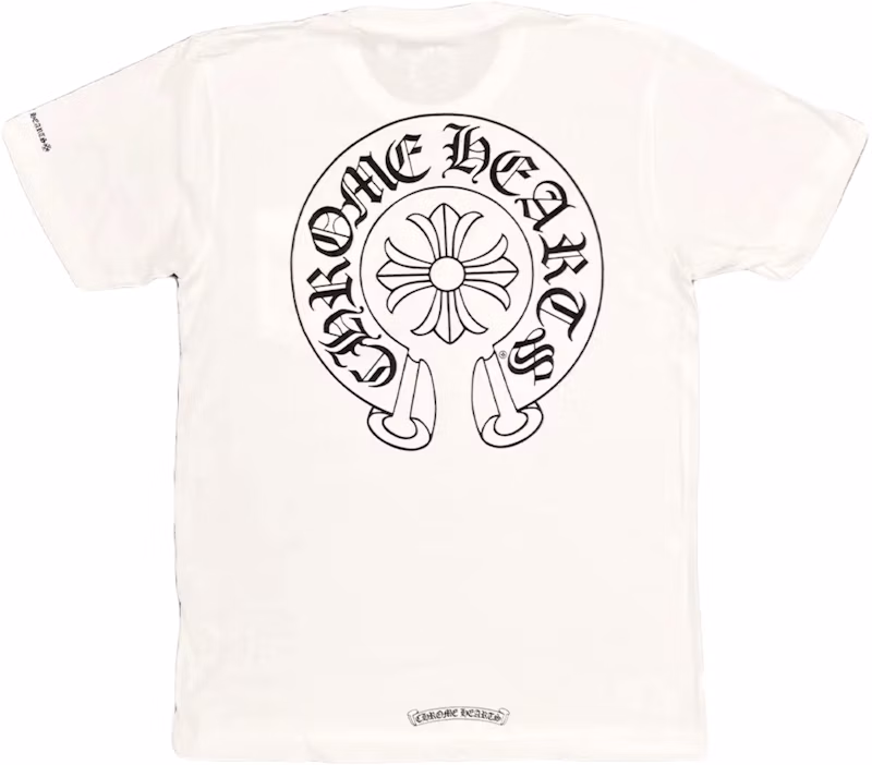 Chrome Hearts Horse Shoe Logo Pocket T-Shirt White