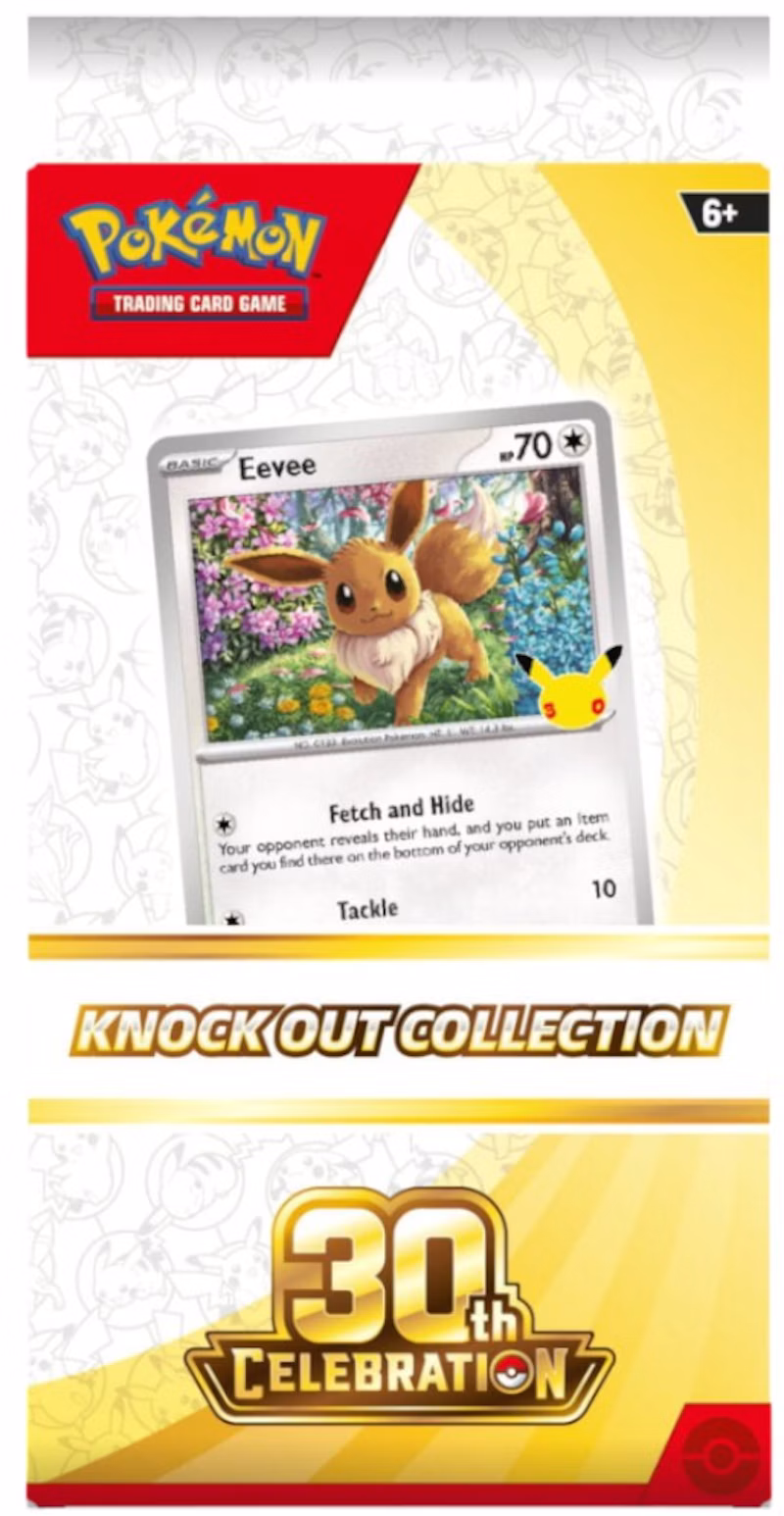 2026 Pokémon Mega Evolution 30th Celebration Knock Out Collection