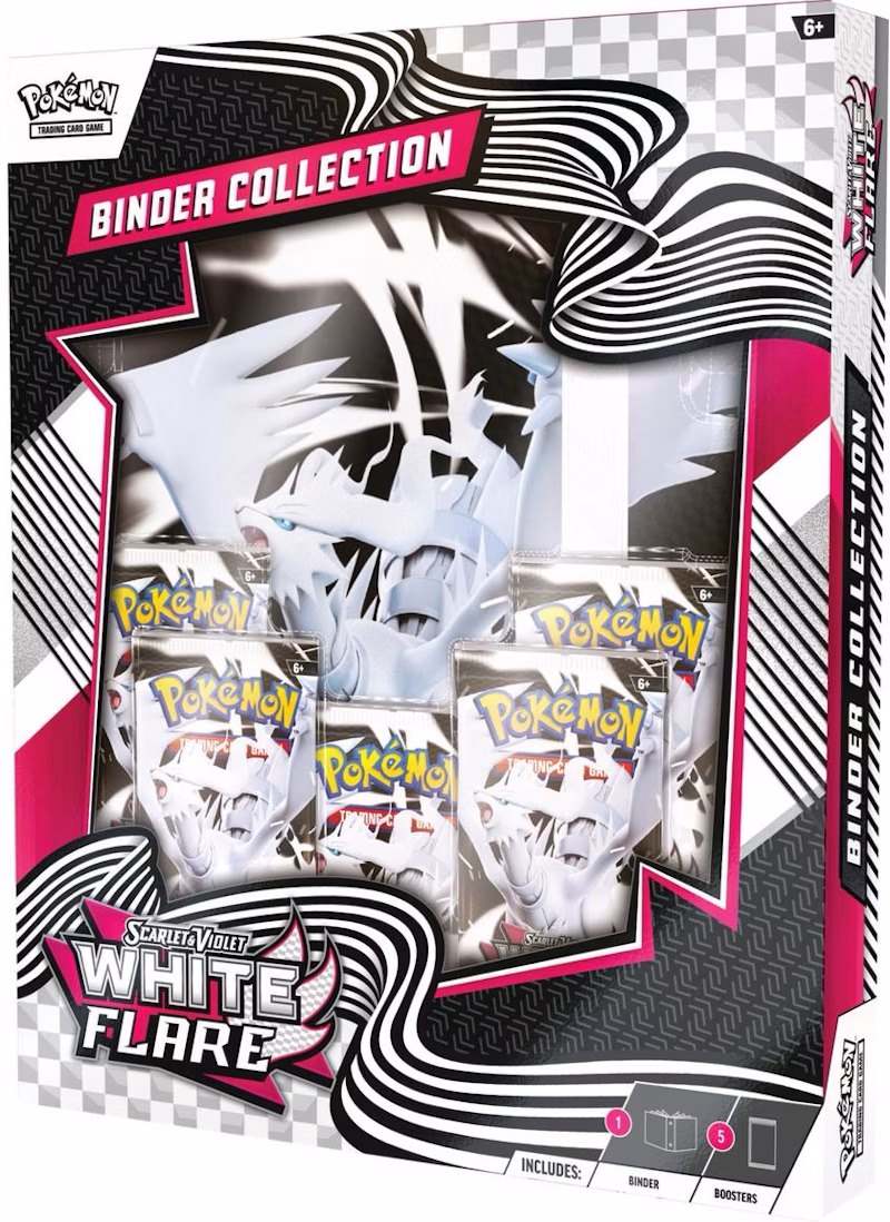 Pokémon Scarlet & Violet White Flare Binder Collection