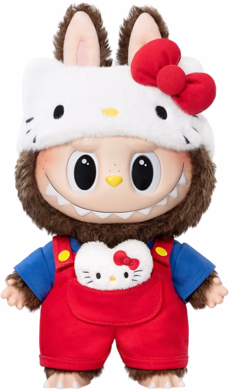 Pop Mart The Monsters Labubu x Hello Kitty Vinyl Plush Doll