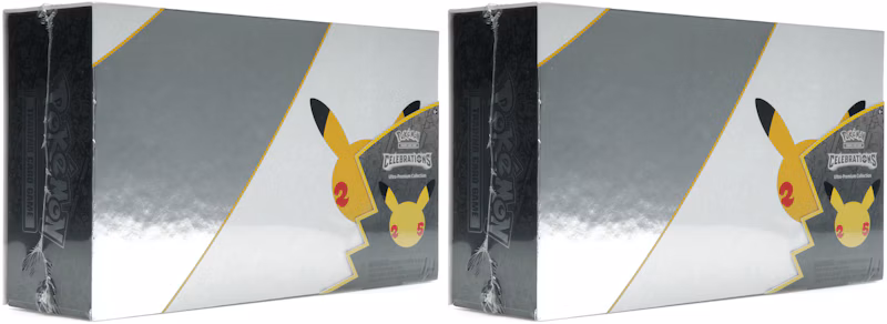 Pokémon TCG 25th Anniversary Celebrations Ultra-Premium Collection Box 2x Lot