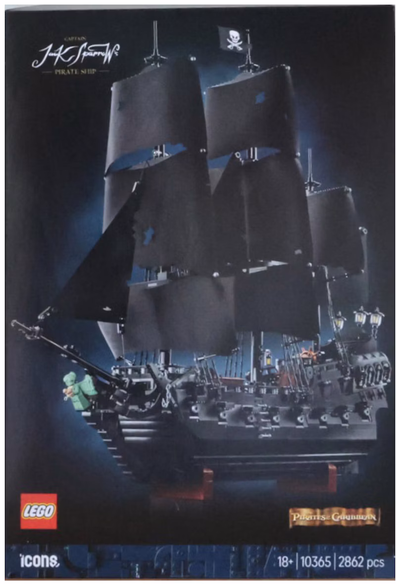 LEGO Icons Captain Jack Sparrow's Pirate Ship Set 10365