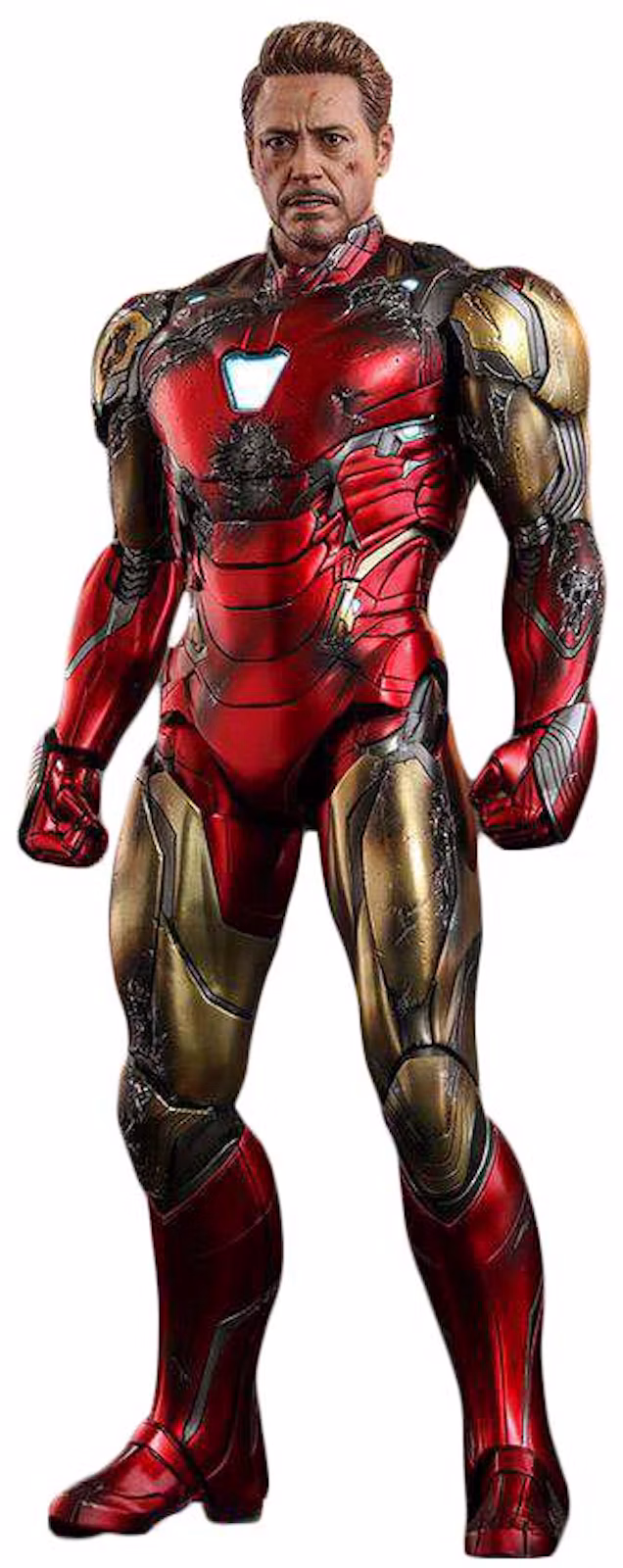 Hot Toys Marvel Avengers Endgame Iron Man Mark LXXXV (Battle Damaged) Collectible Figure