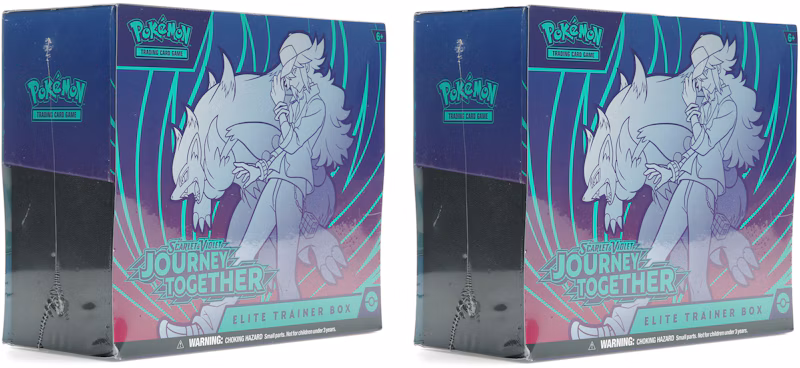 Pokémon Scarlet & Violet Journey Together Elite Trainer Box 2x Lot