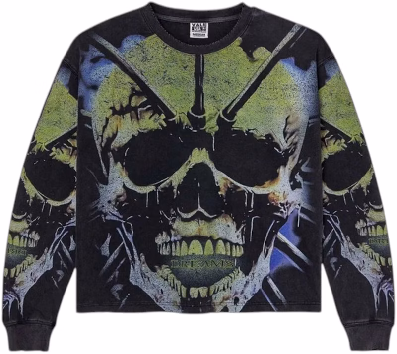Vale Forever Grave Digger L/S Tee Black
