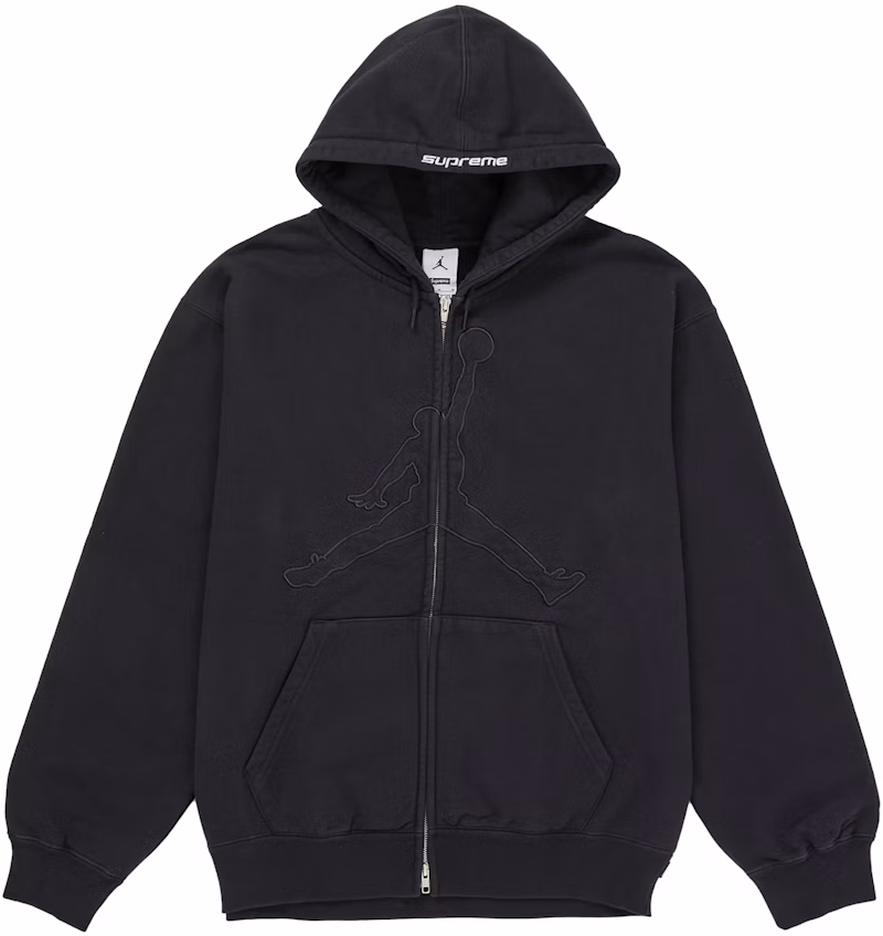 Supreme Jordan Hooded Sweatshirt (SS26) Black