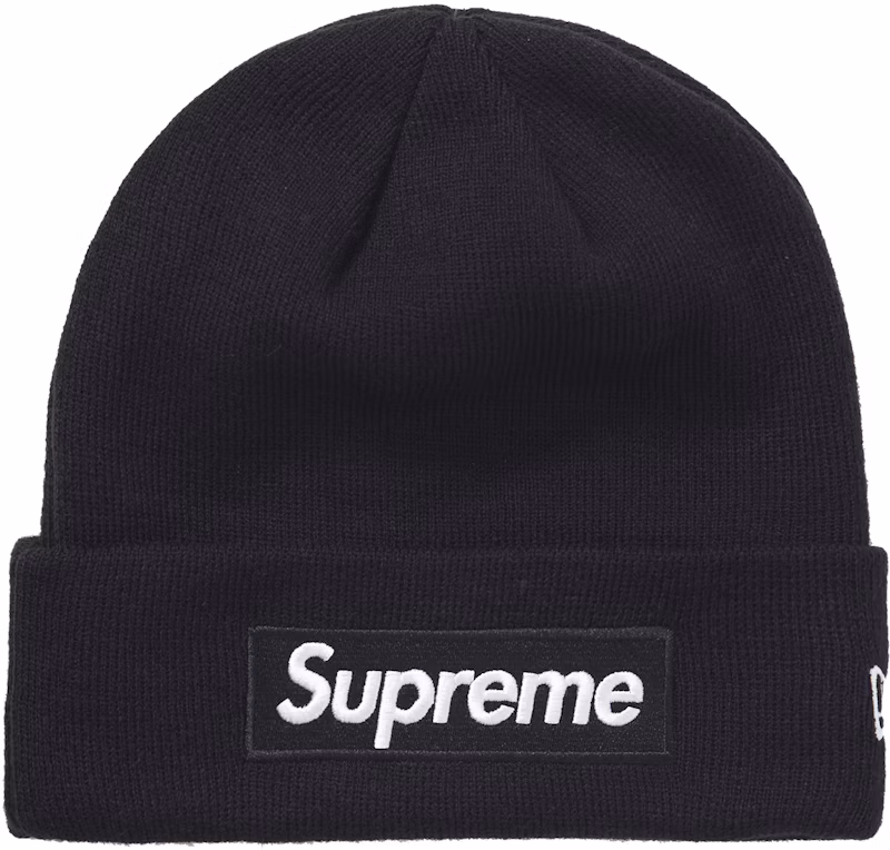 Supreme New Era Box Logo Beanie (FW21) Black
