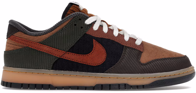Nike Dunk Low Retro Premium Light British Tan Cinnamon Corduroy