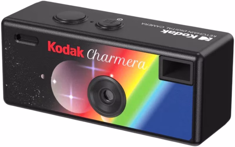 Kodak CHARMERA Digital Camera Keychain Black