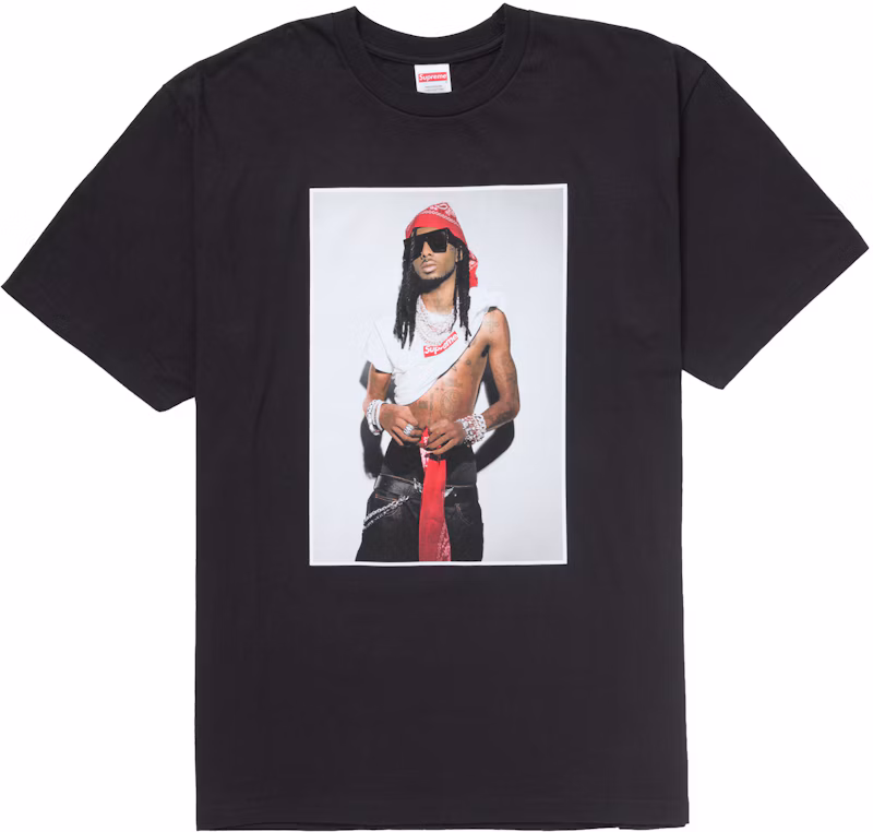 Supreme Playboi Carti Tee Black