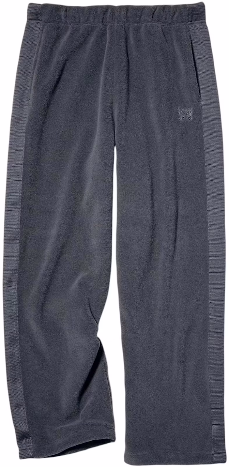 Uniqlo x Needles Fleece Wide Pants Dark Grey