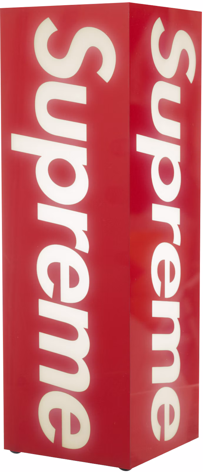 Supreme Box Logo Lamp Red