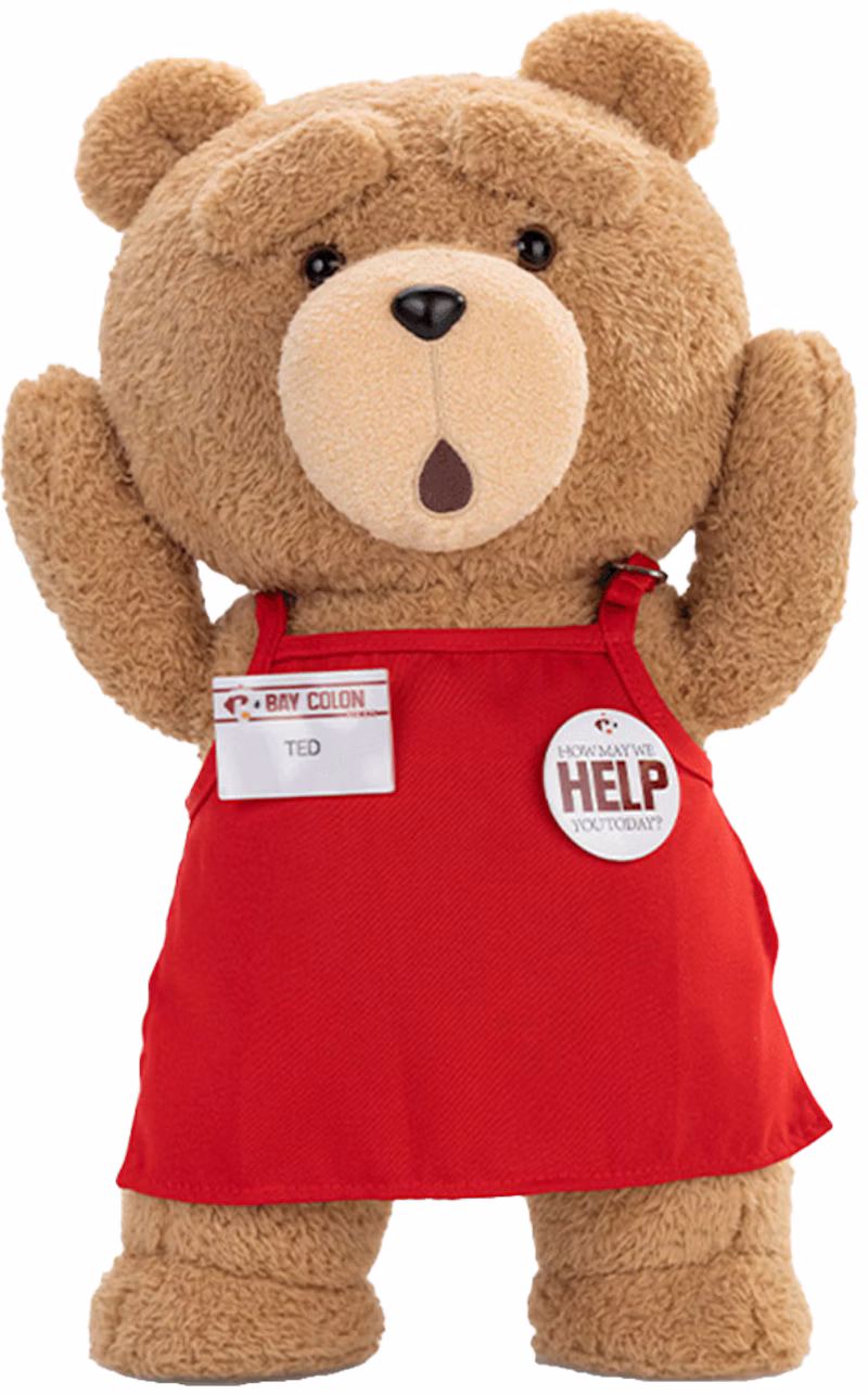 Pop Mart Ted2-ted Action Plush Figure