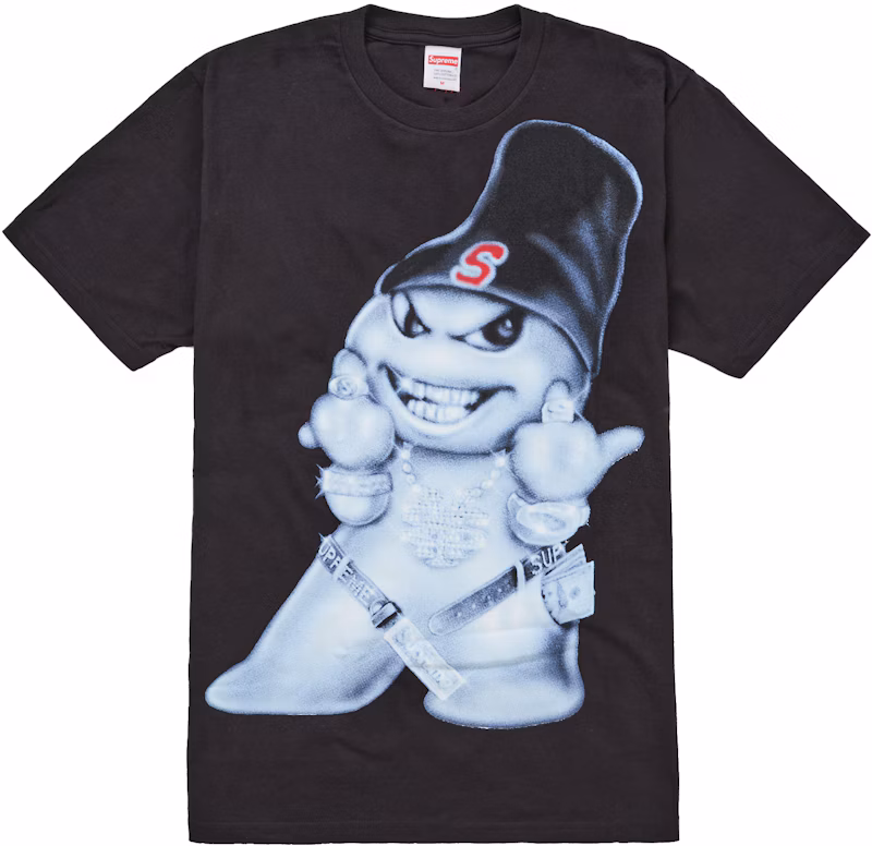 Supreme Snowman Tee Black
