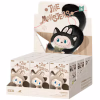 Pop Mart Labubu The Monsters Cat Mode On Series Vinyl Plush Pendant Sealed Case (9 Blind Boxes)