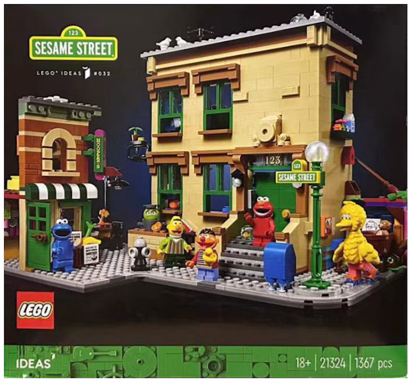 LEGO Ideas 123 Sesame Street Set 21324