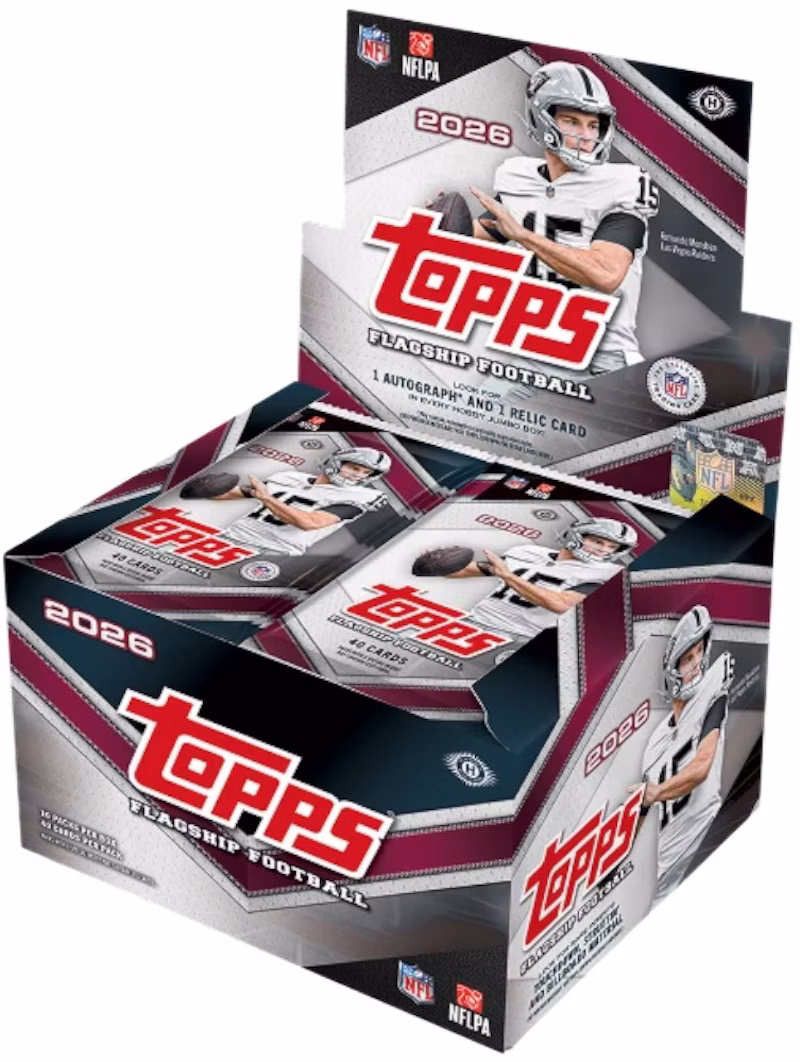 2026 Topps Flagship Football Jumbo Box