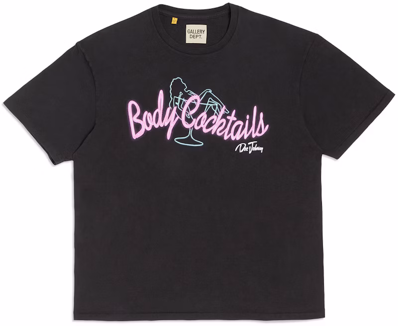 Gallery Dept. Body Cocktails T-Shirt Black