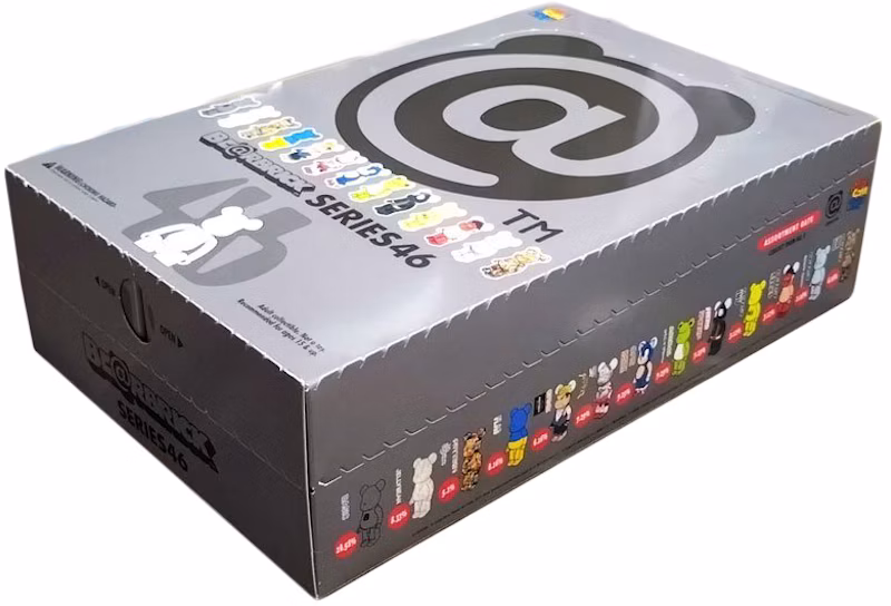 Bearbrick Series 46 Sealed Case 100% (24 Blind Boxes)