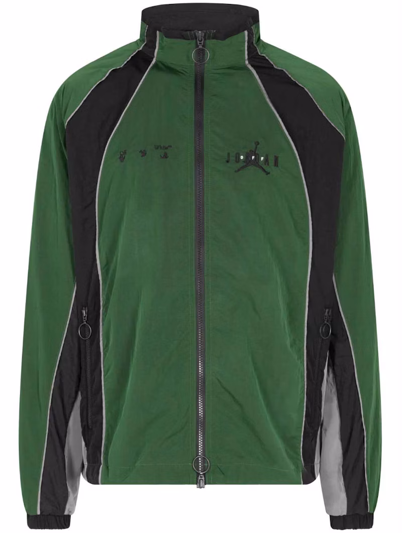 OFF-WHITE x Jordan Track Jacket Black/Green