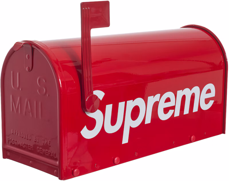 Supreme Gaines Mailbox Red