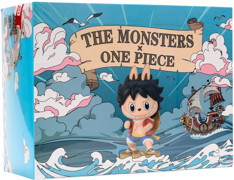 Pop Mart Labubu The Monsters x One Piece Series Sealed Case (12 Blind Boxes)