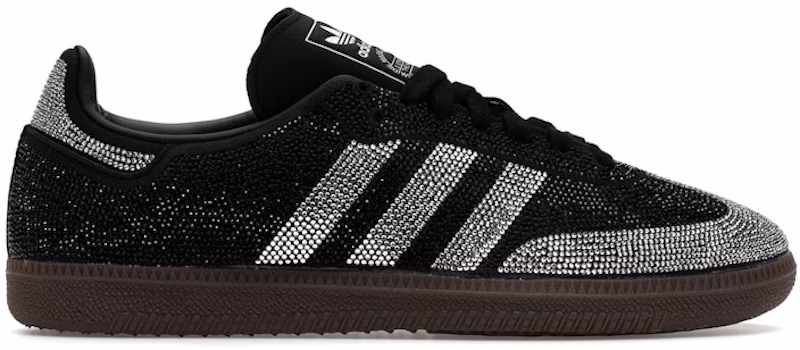 adidas Samba OG Rhinestone Black Silver (Women's)