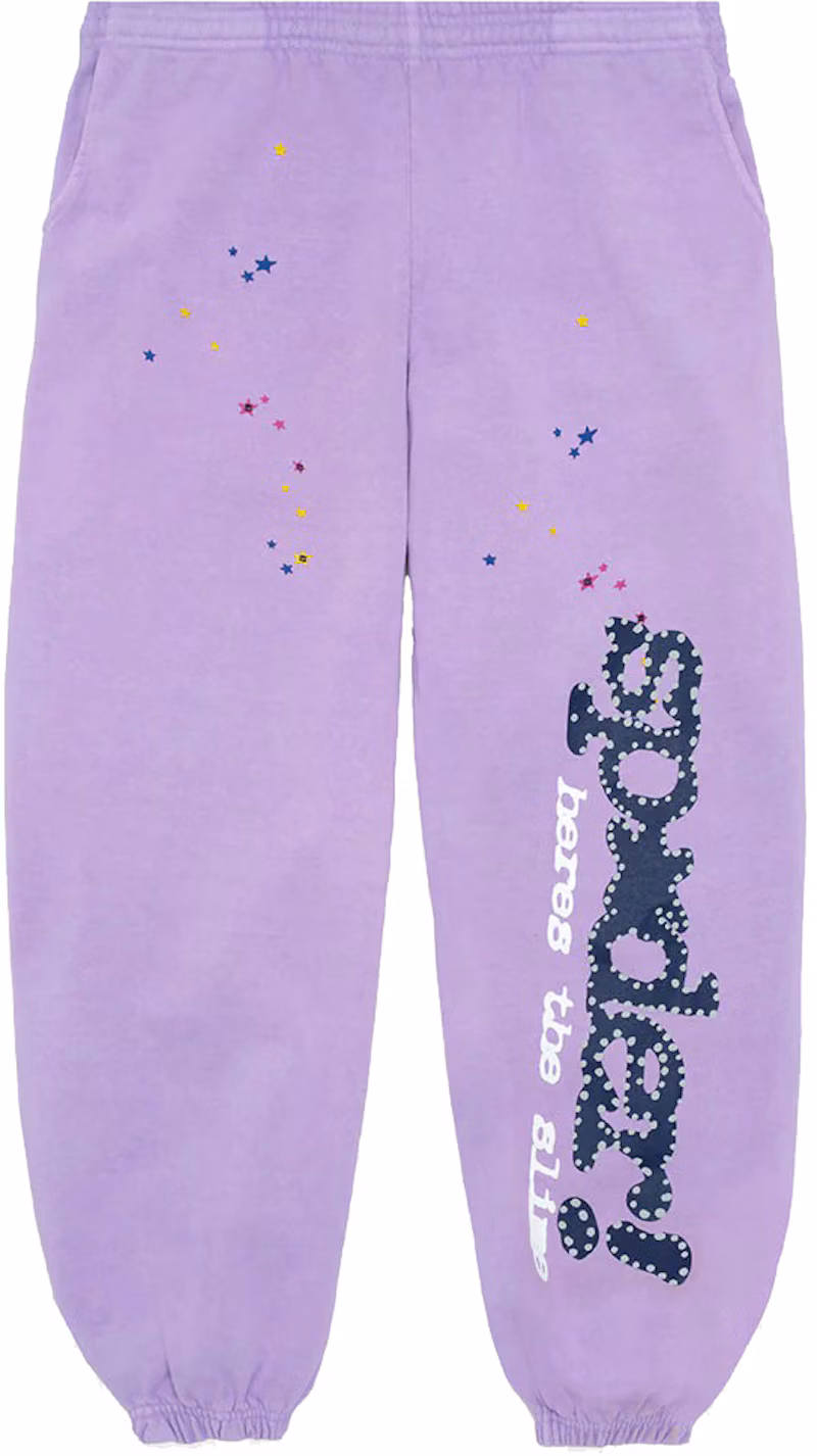 Sp5der Acai Sweatpant Purple