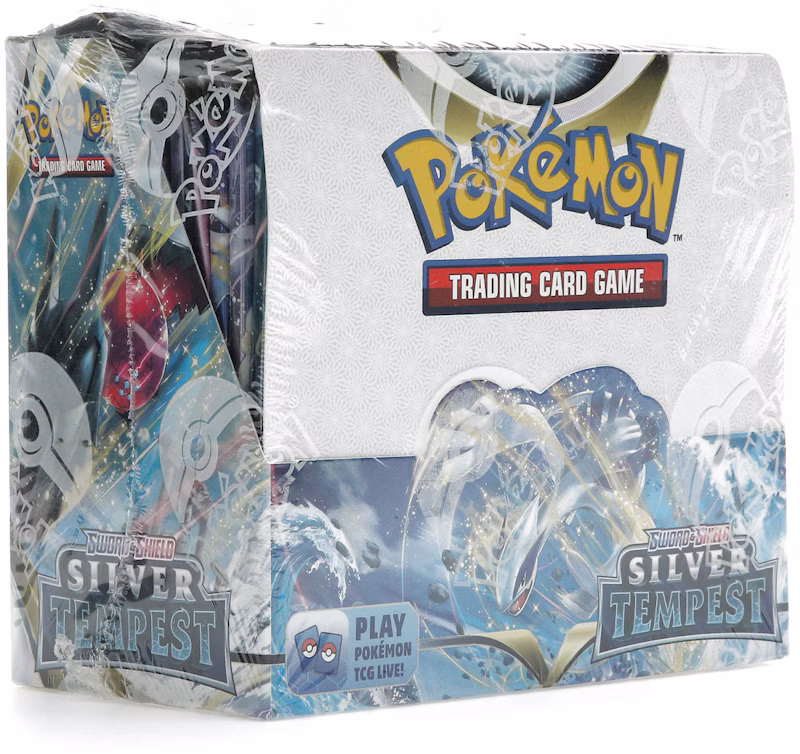 Pokémon TCG Sword & Shield Silver Tempest Booster Box