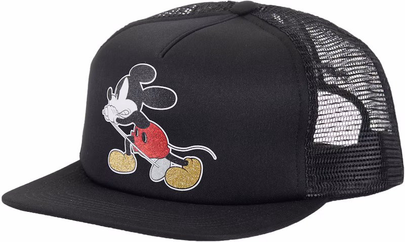 Supreme Number (N)ine Mickey Mesh Back 5-Panel Black