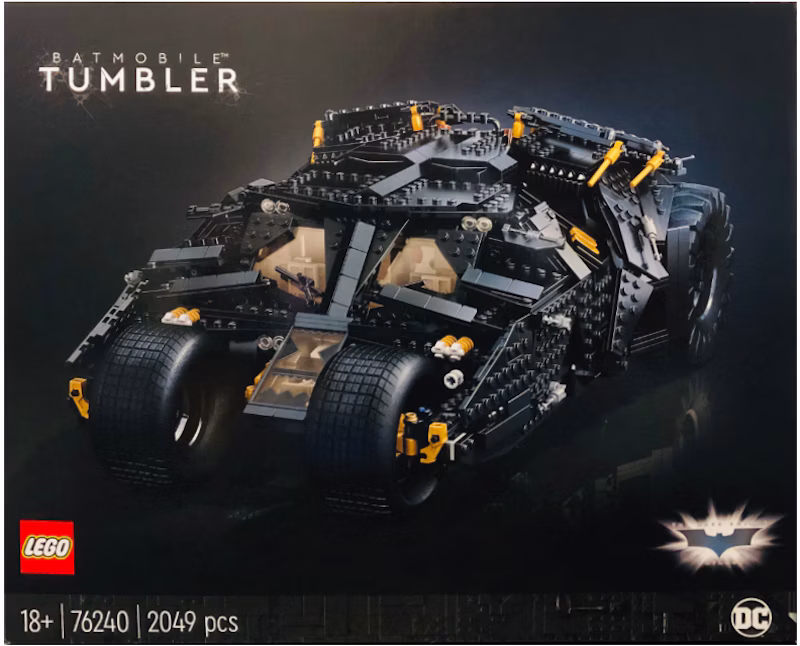 LEGO Batman Batmobile Tumbler Set 76240 Black