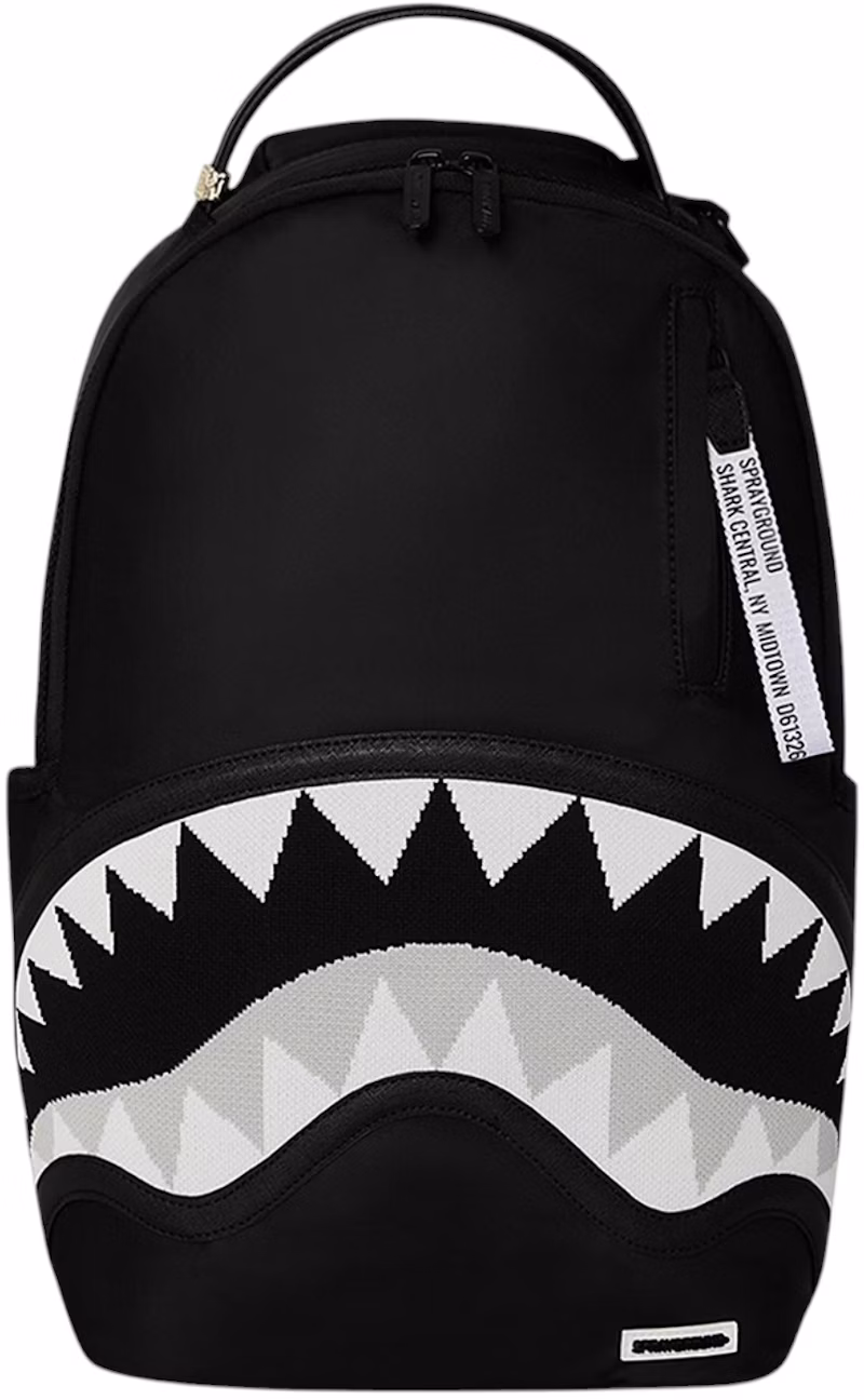 Sprayground Shark Central Backpack Black/White
