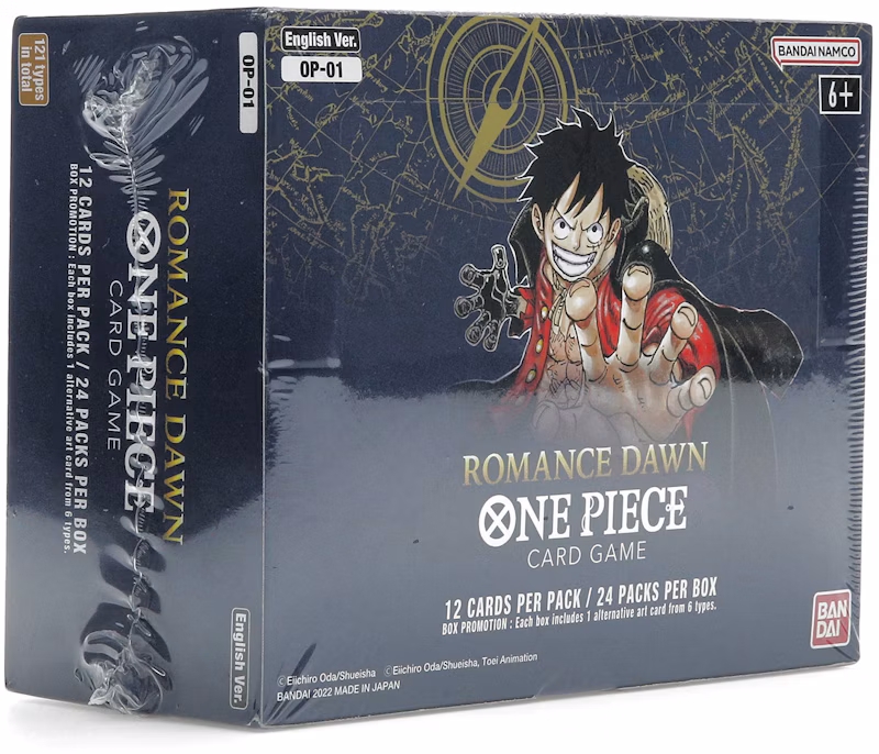 Bandai One Piece Card Game Romance Dawn Booster Box (OP-01) (English)