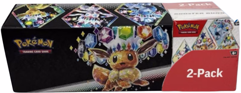 Pokémon Prismatic Evolutions Surprise Box (Sam's Club Exclusive) Booster Bundle 2 Pack