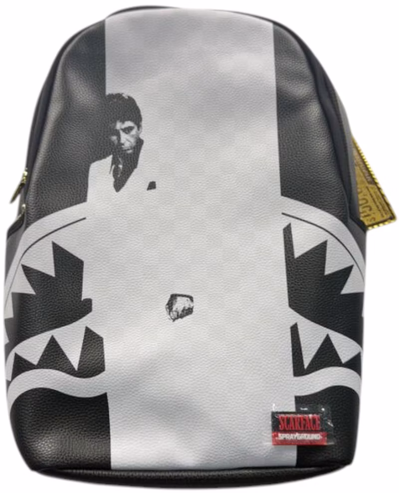 Sprayground Scarface Poster Syle Backpack Black/White