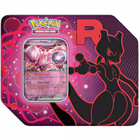 2025 Pokémon Team Rocket Mewtwo Ex Tin Case (US)