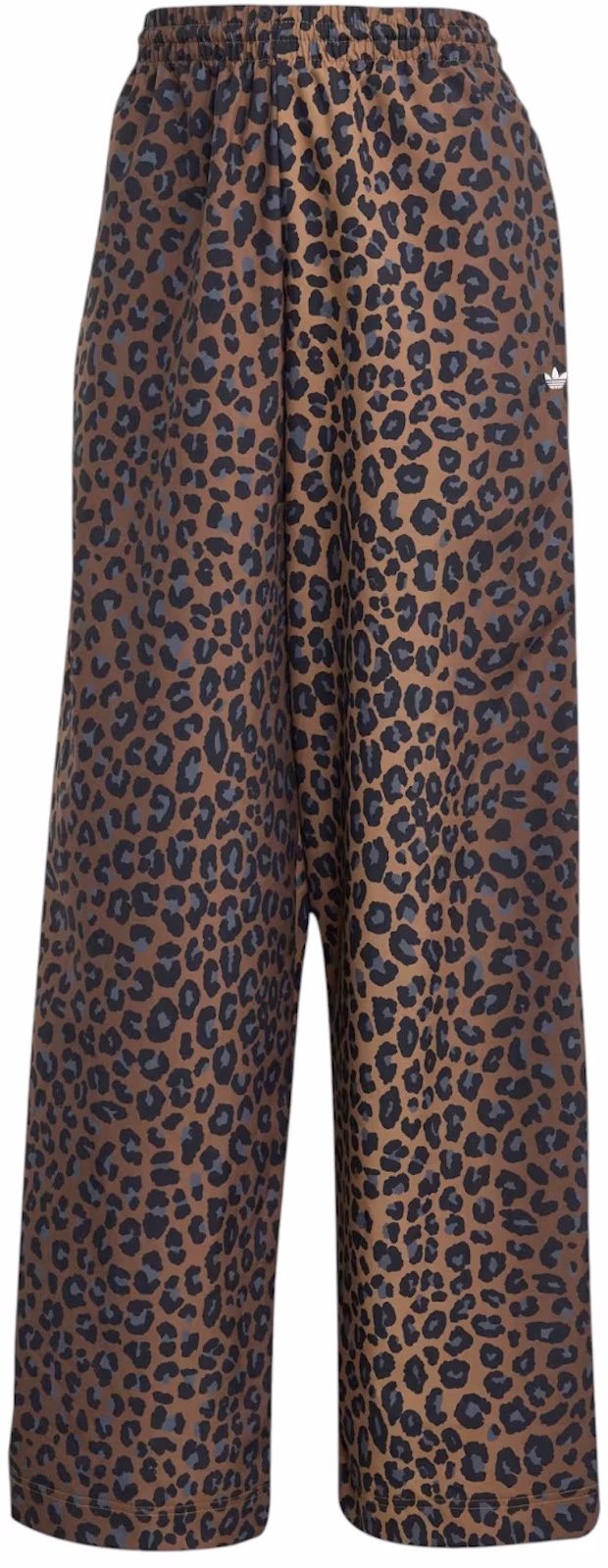 adidas Women's Leopard Firebird Oversized Track Tracksuit Bottoms Multicolor